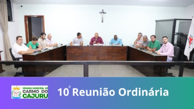 Resultado da 10 Reunião Ordinária 2024
