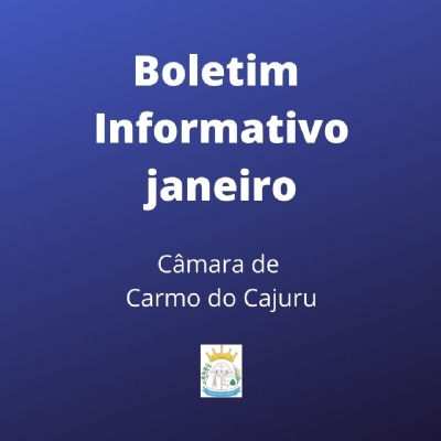 Edição de janeiro do Boletim Informativo