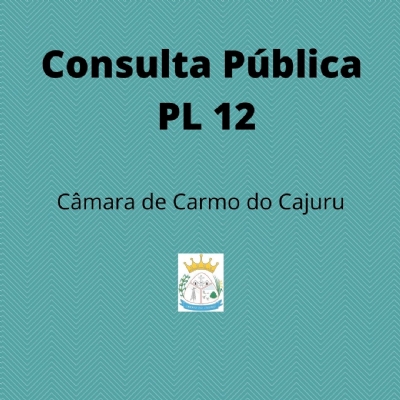 Consulta Pública ao PL 12/21