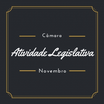 Atividade Legislativa Novembro