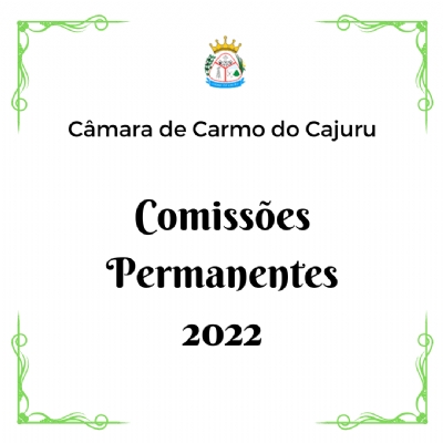 Comissões Permanentes 2022