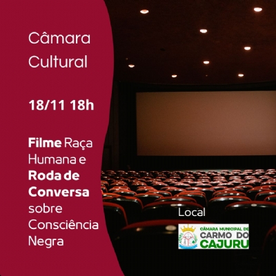 Câmara Cultural: Filme Raça Humana