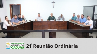 Vídeo da 21 Reunião Ordinária 2024