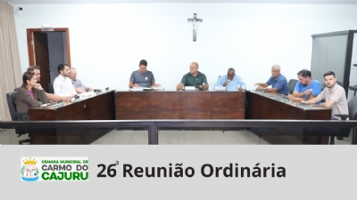 Resultado da 26 Reunião Ordinária 2024