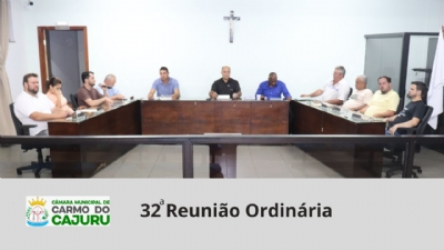 Resultado da 32 Reunião Ordinária 2024