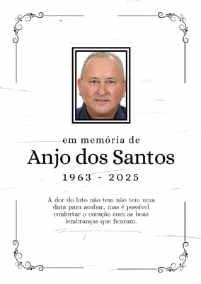 Falecimento do ex- vereador Anjo dos Santos (Periquito)