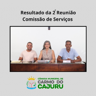 Áudio da 02 Reunião da Comissão de Serviços  2025