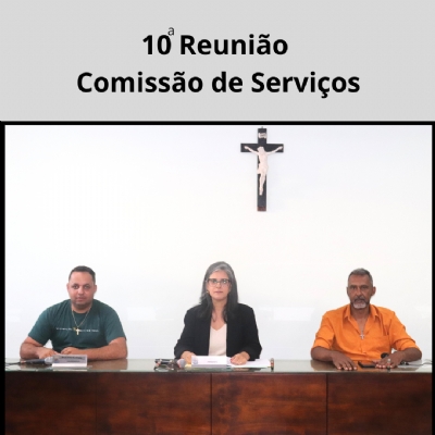 Vídeo da 10 Reunião da Comissão de Serviços 2025