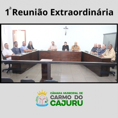 Resultado da 1 Reunião Extraordinária 2025