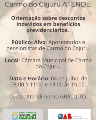 Projeto vai orientar aposentados sobre descontos indevidos