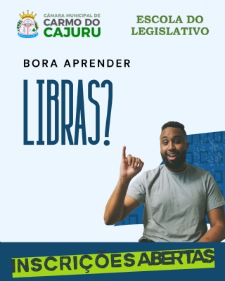 Inscrições abertas para o curso de introdução à Libras