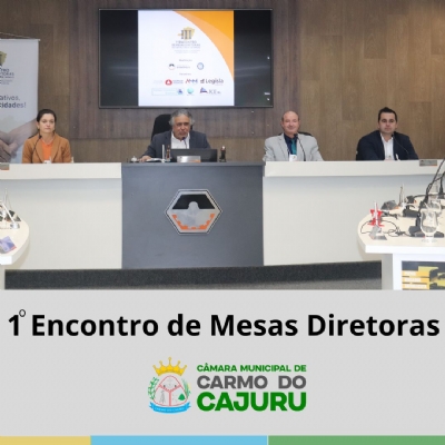 Câmara participa do evento Mesas Diretoras do Centro-Oeste