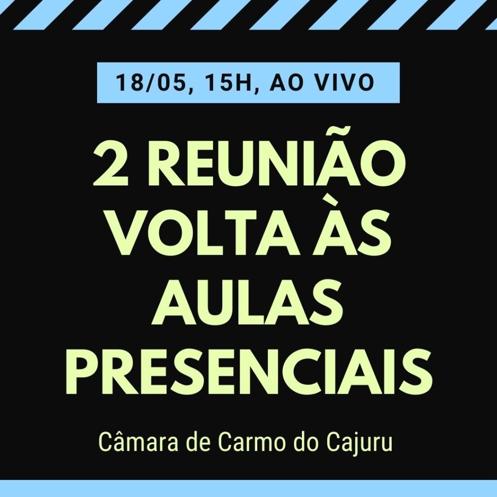 2 reunião sobre volta às aulas presenciais