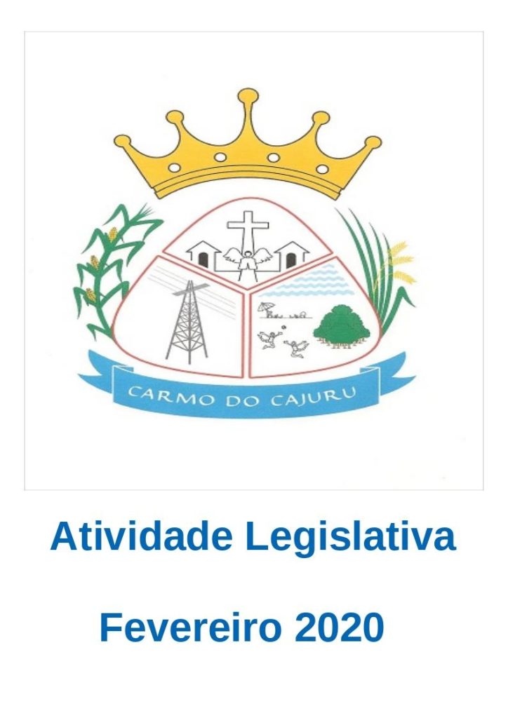 Atividade Legislativa Fevereiro 2020