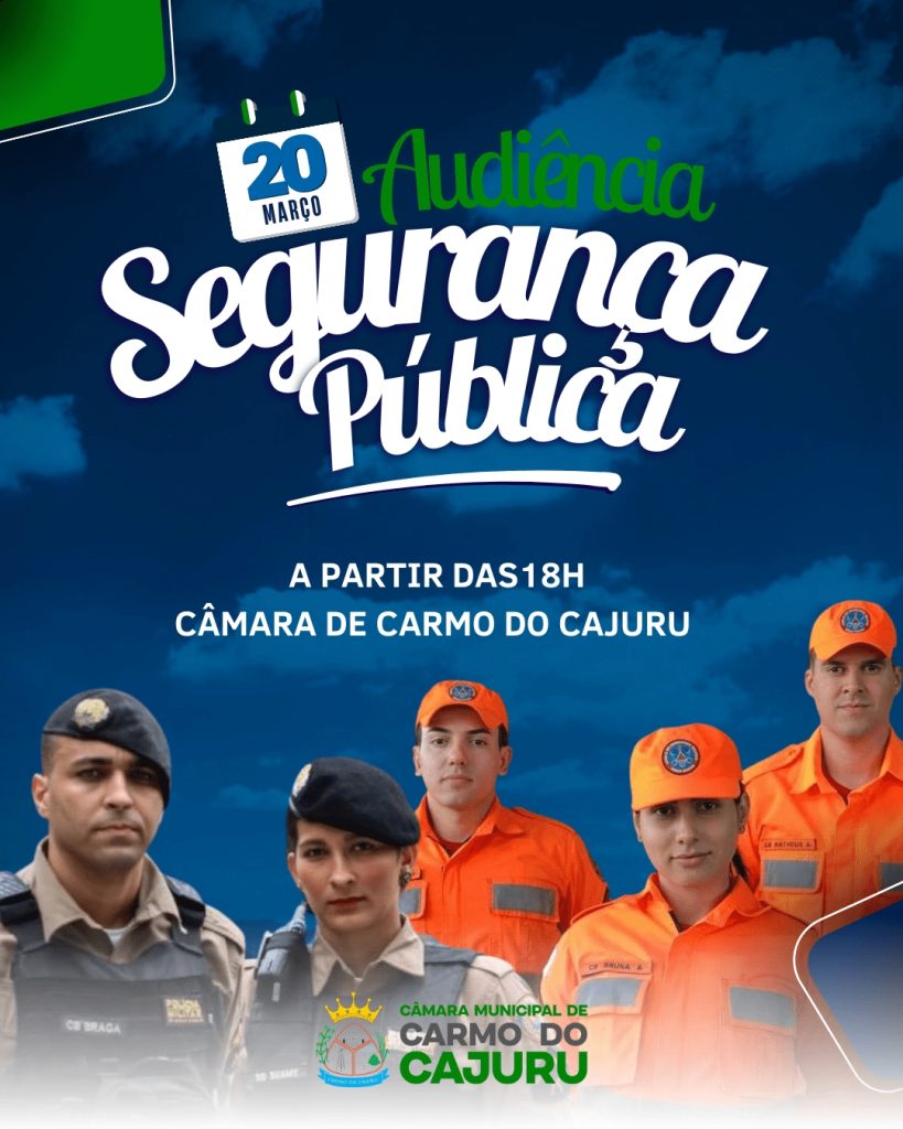 Audiência sobre Segurança Audiência sobre Segurança