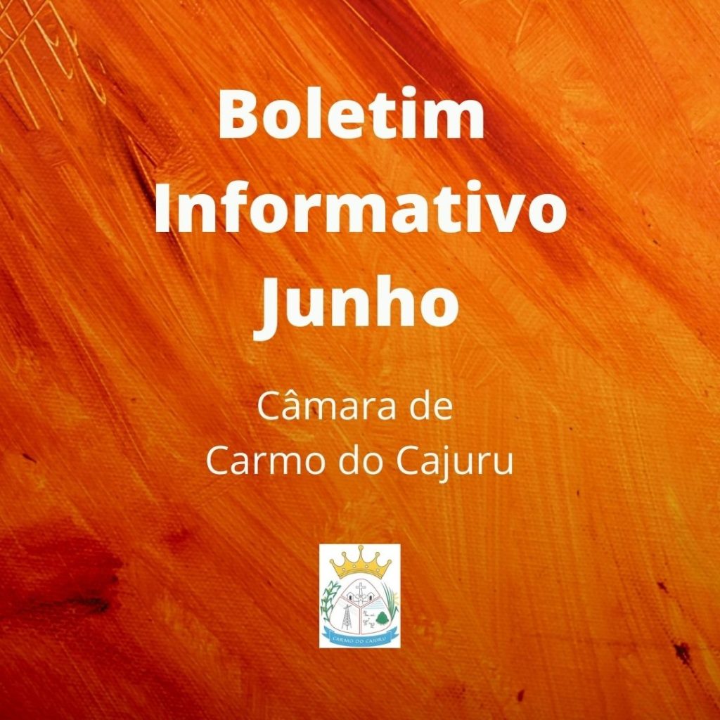 Boletim Informativo de Junho