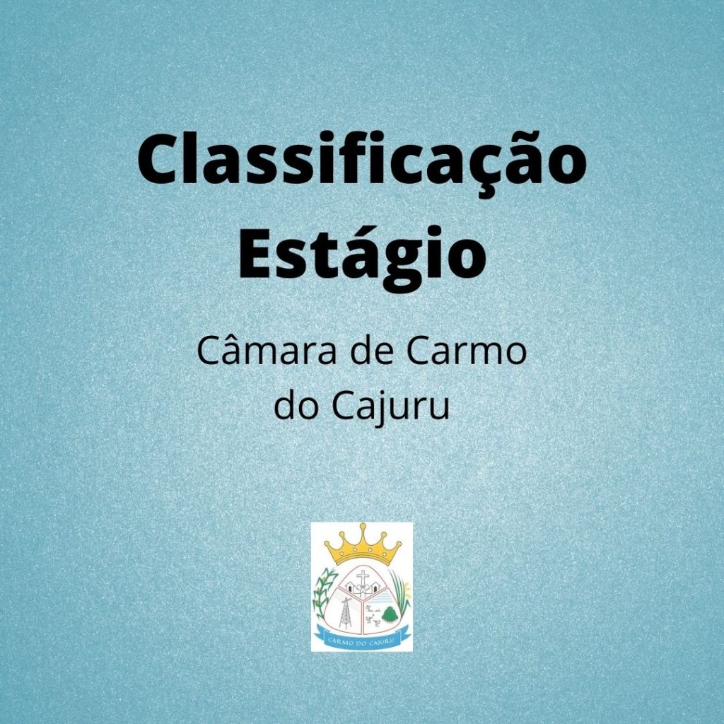 Classificação do Estágio