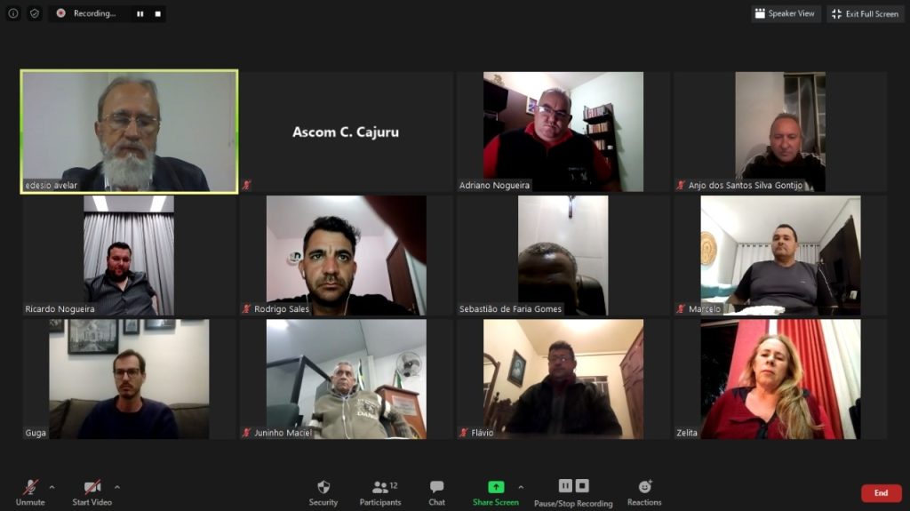 Gravação da 12 Reunião Ordinária 2020