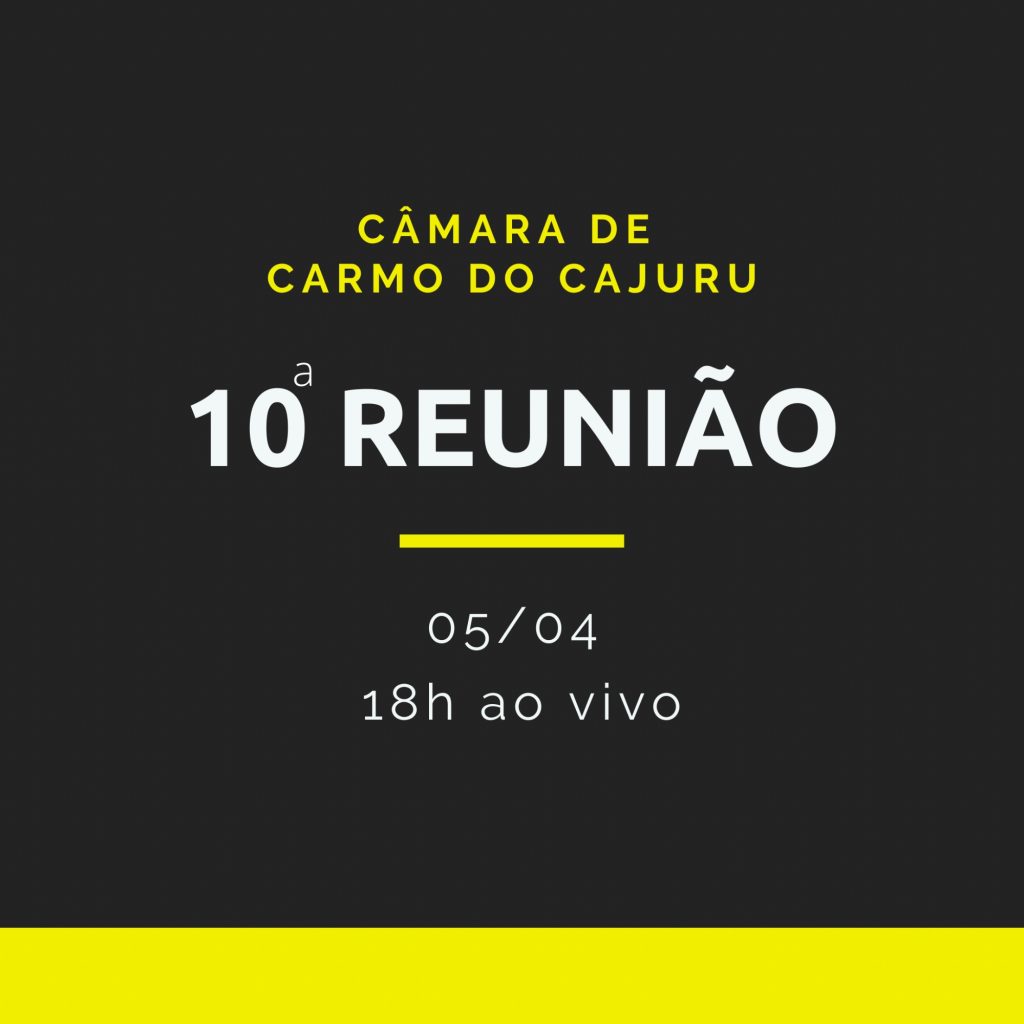 Pauta da 10 Reunião Ordinária 2022 Pauta da 10 Reunião Ordinária 2022