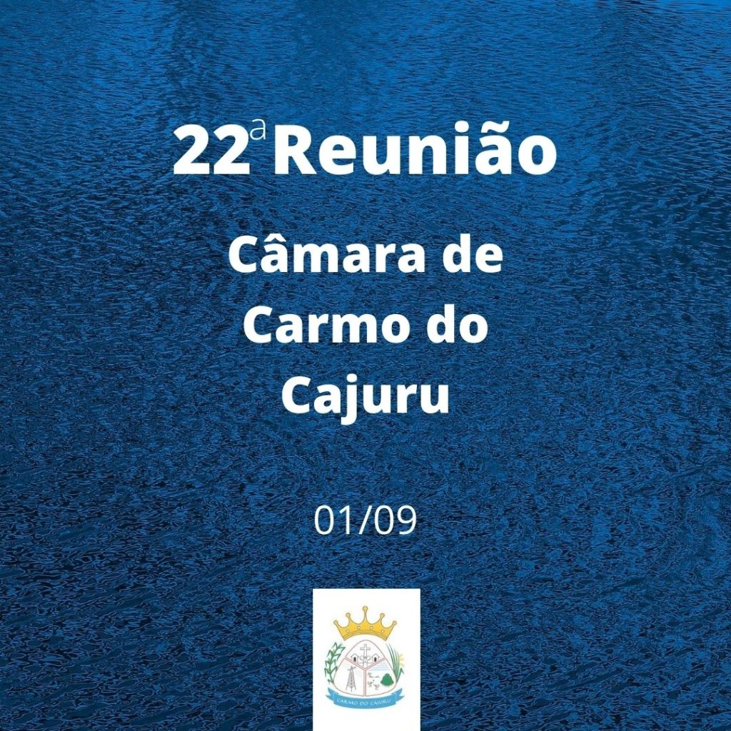 Pauta da 22 Reunião 2020