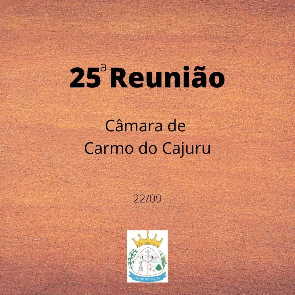 Pauta da 25 Reunião Ordinária 2020 Pauta da 25 Reunião Ordinária 2020