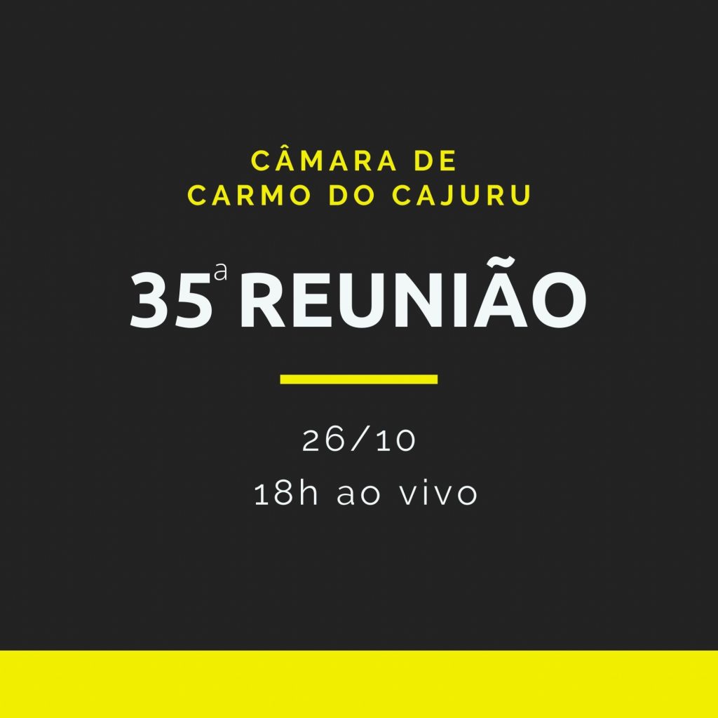 Pauta da 35 Reunião Ordinária