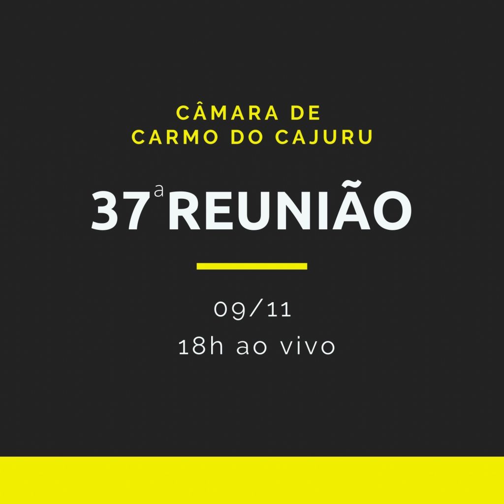 Pauta da 37 Reunião Ordinária