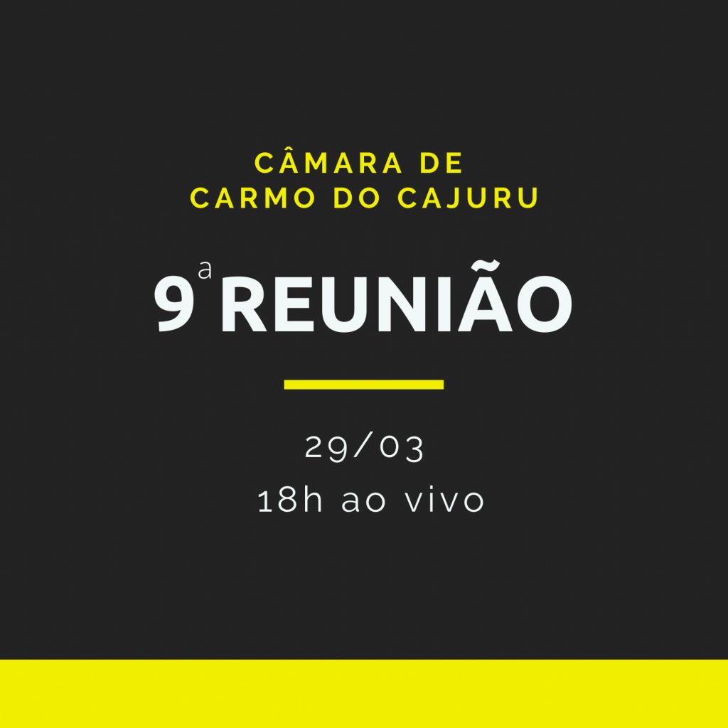 Pauta da 9 Reunião Ordinária 2022 Pauta da 9 Reunião Ordinária 2022