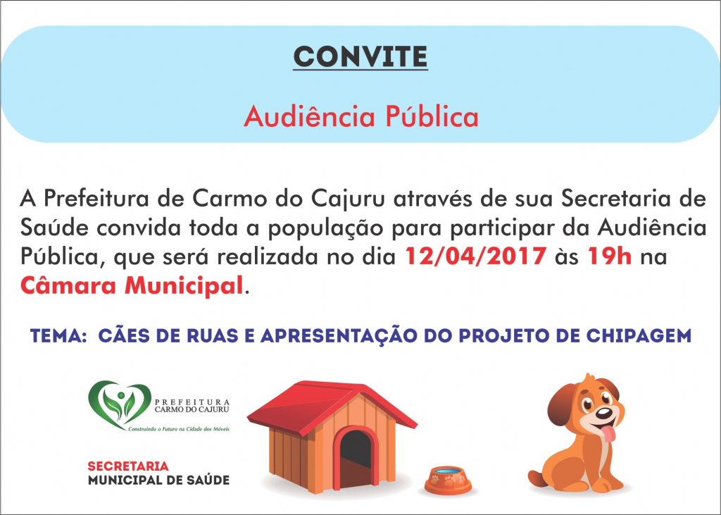 PREFEITURA MUNICIPAL REALIZA AUDIÊNCIA PÚBLICA