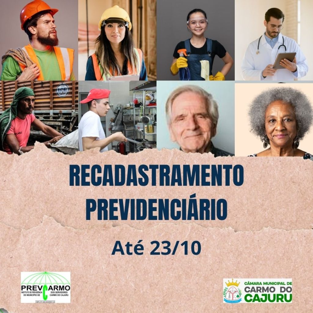Recadastramento previdenciário 2023 Recadastramento previdenciário 2023