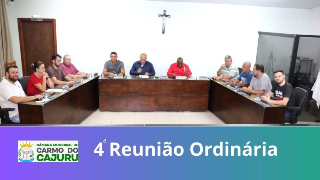 Resultado da 04 Reunião Ordinária 2024