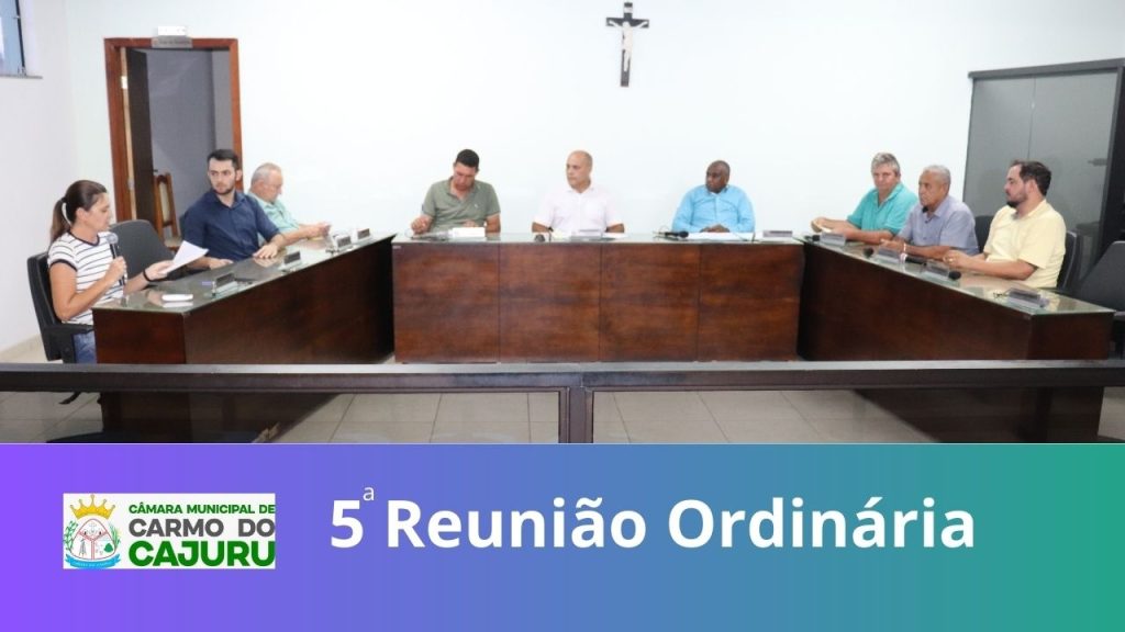 Resultado da 05 Reunião Ordinária 2024