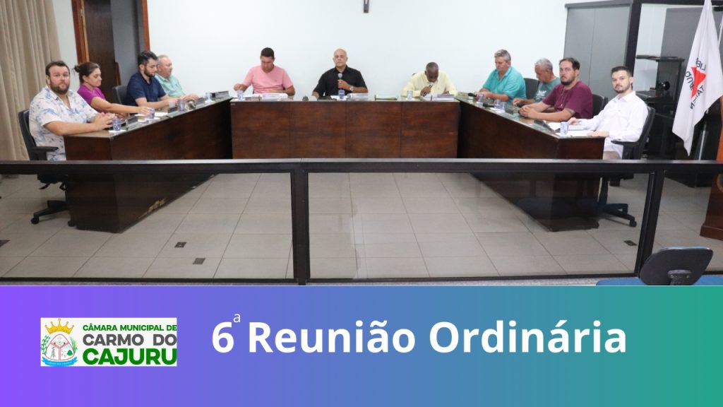 Resultado da 06 Reunião Ordinária 2024
