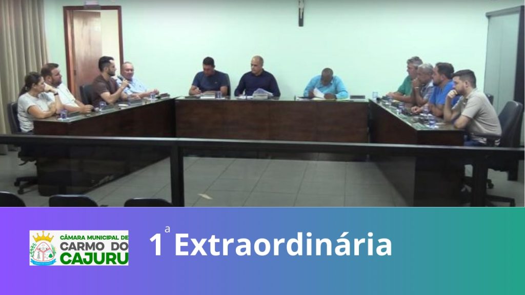 Resultado da 1 Reunião Extraordinária 2024 Resultado da 1 Reunião Extraordinária 2024