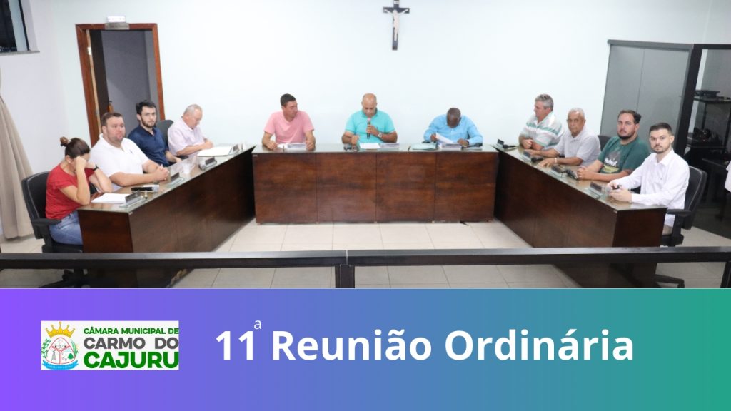 Resultado da 11 Reunião Ordinária 2024