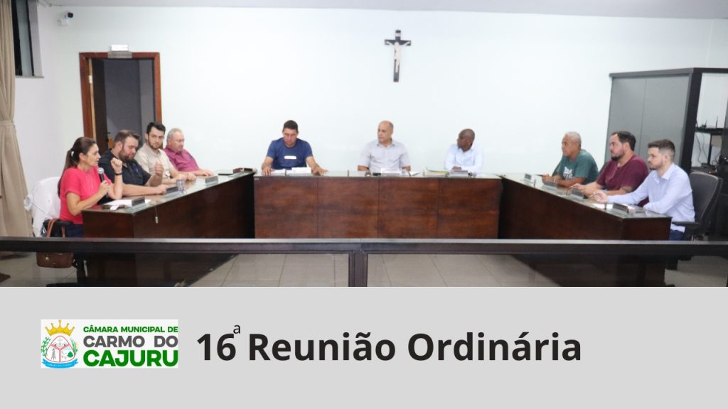 Resultado da 16 Reunião Ordinária 2024