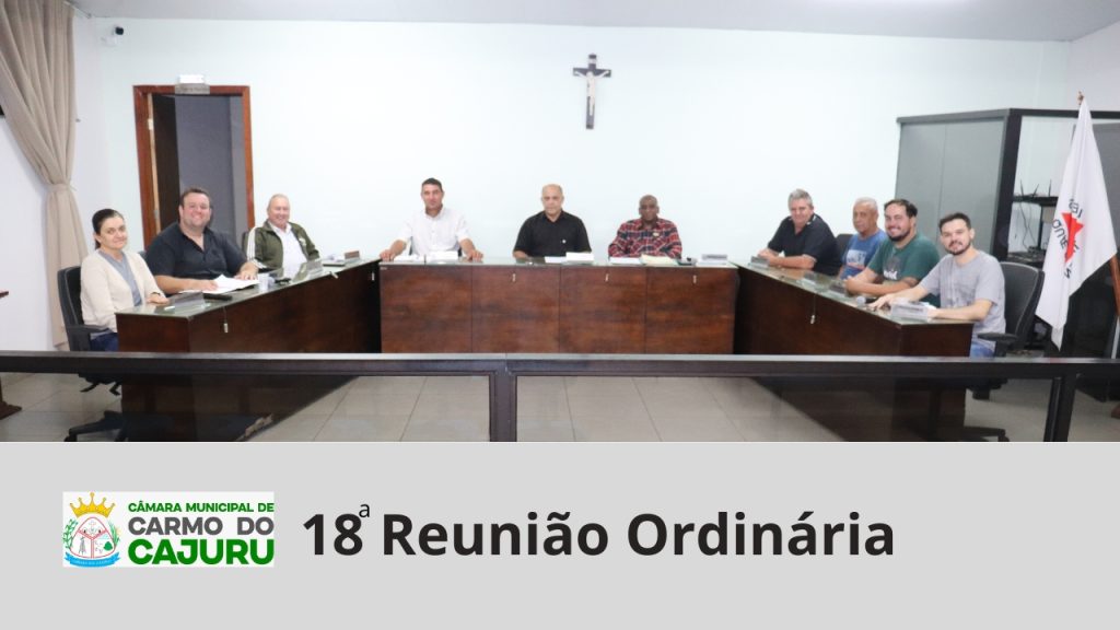 Resultado da 18 Reunião Ordinária 2024