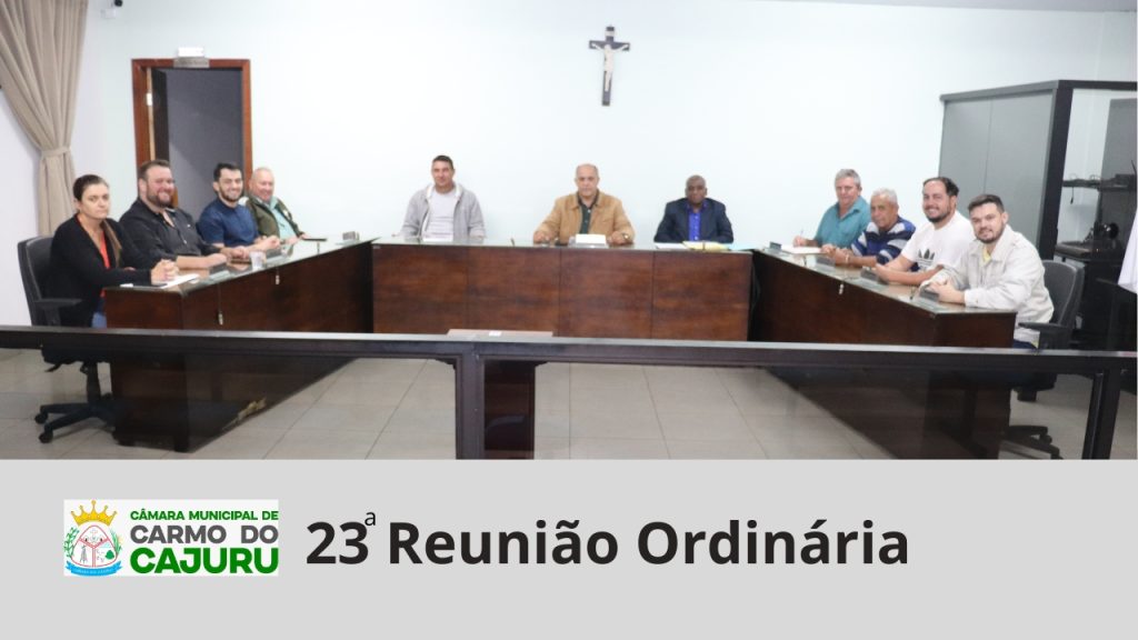 Resultado da 23a Reunião Ordinária 2024 Resultado da 23a Reunião Ordinária 2024