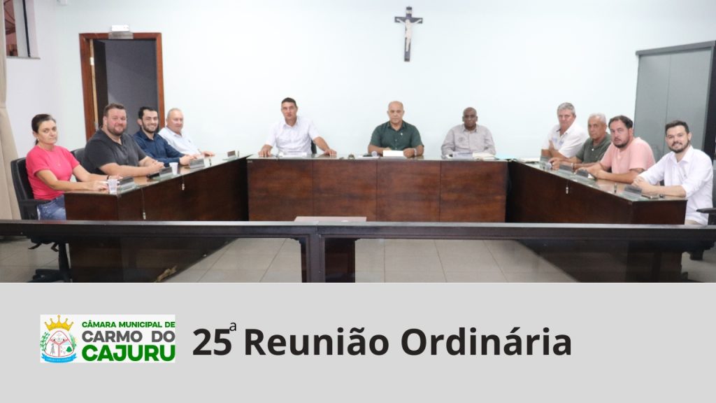 Resultado da 25 Reunião Ordinária 2025 Resultado da 25 Reunião Ordinária 2025