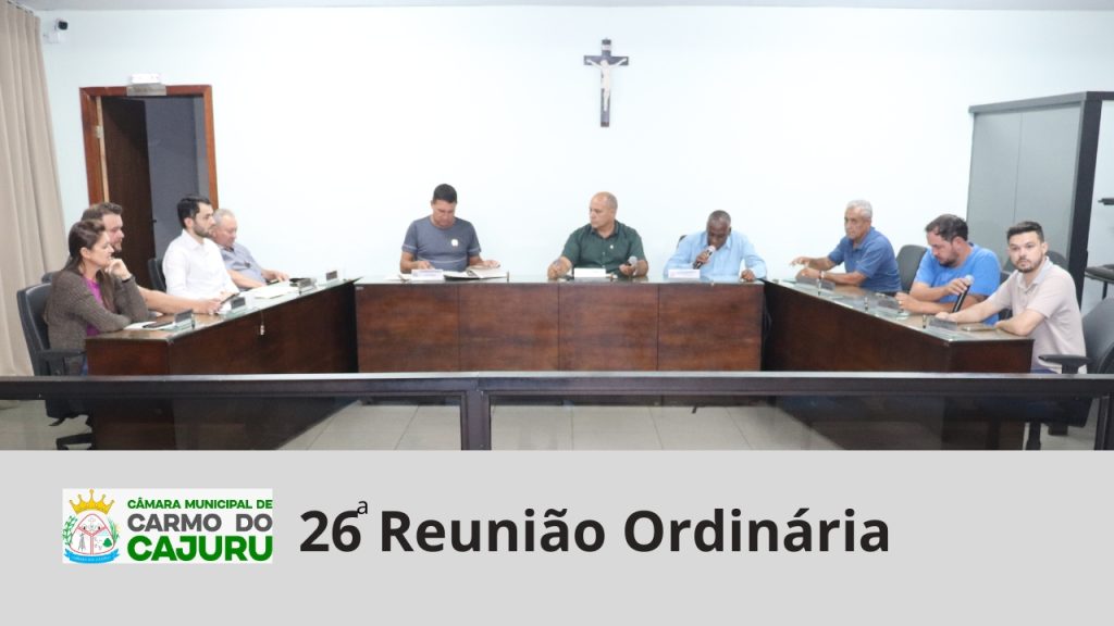 Resultado da 26 Reunião Ordinária 2024