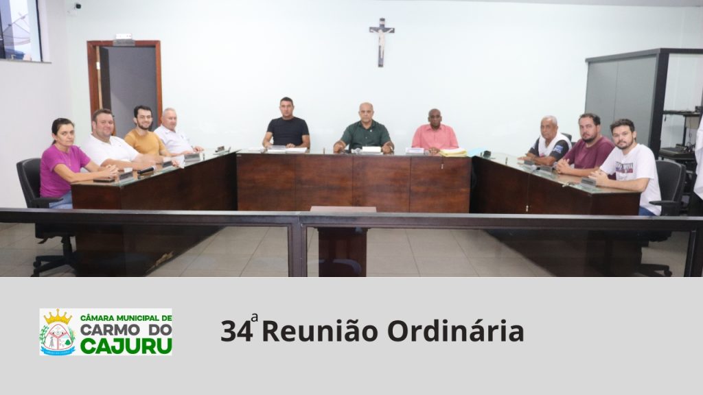 Resultado da 34 Reunião Ordinária 2024