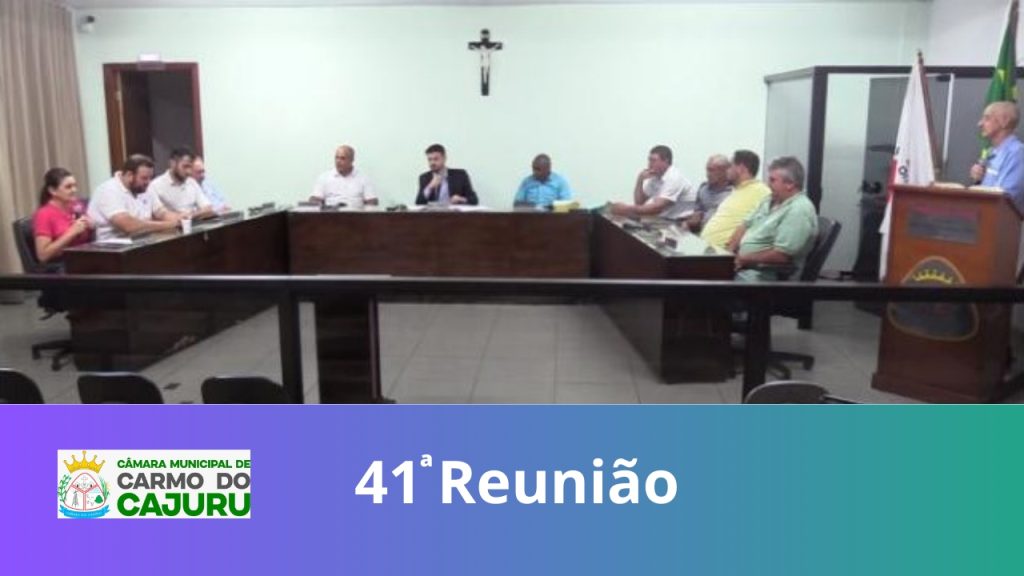 Resultado da 41 Reunião Ordinária 2023