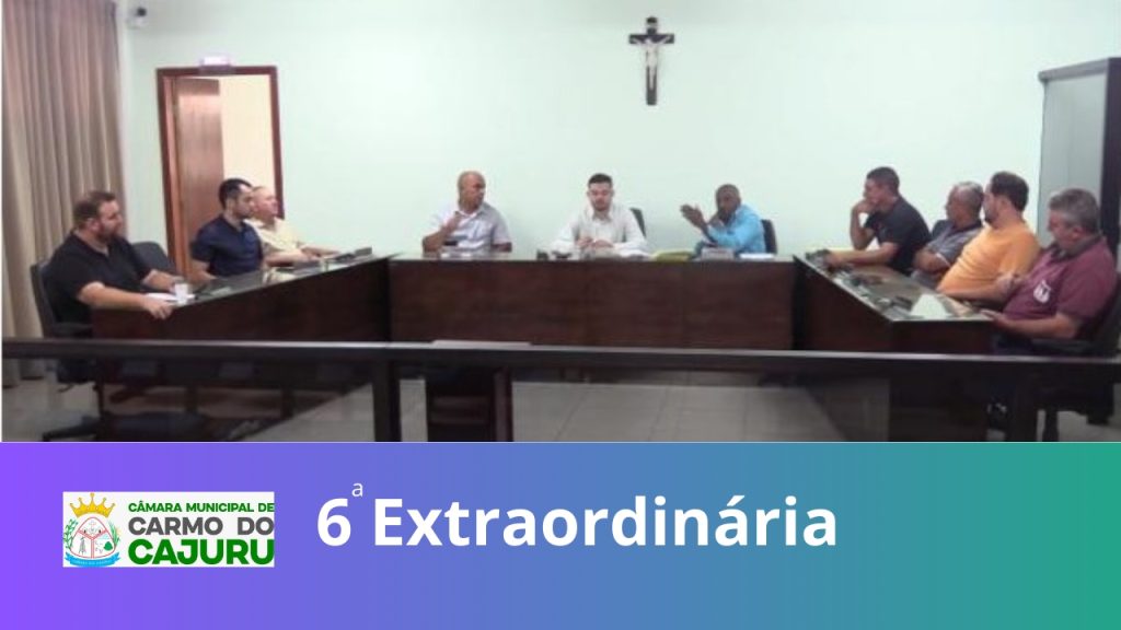 Resultado da 6 Reunião Extraordinária 2023