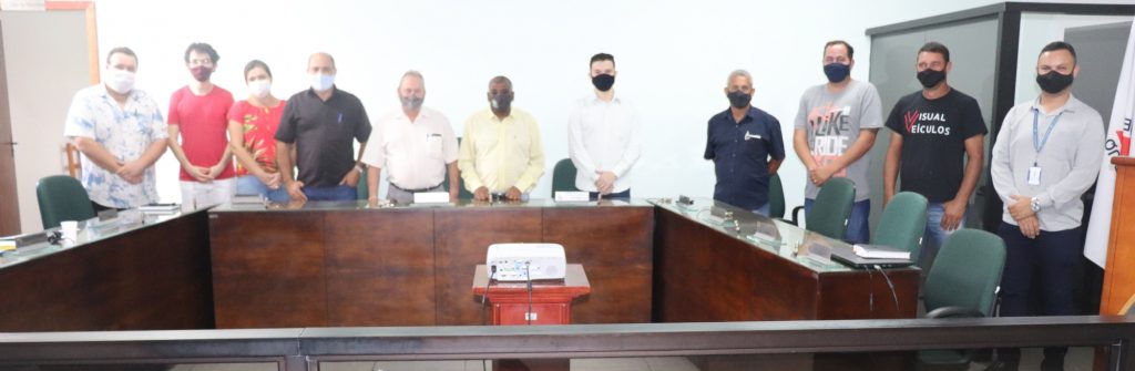 Reunião com o Senac sobre cursos de capacitação