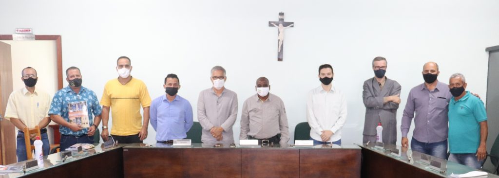 Reunião com os vereadores de Oliveira sobre o lixo Reunião com os vereadores de Oliveira sobre o lixo