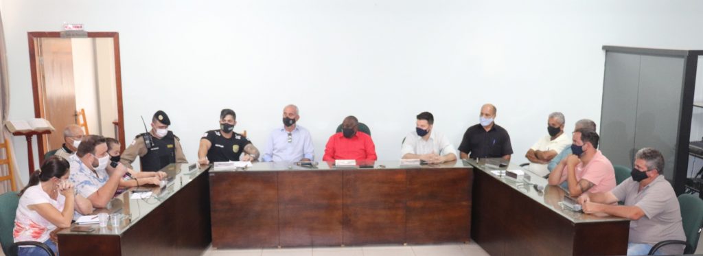Reunião sobre Segurança Pública