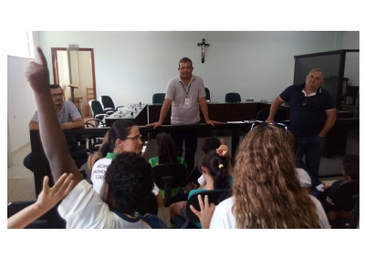 Visita de turma do Cras