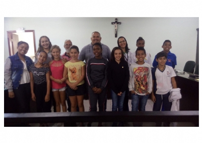 Visitas da E.M. Francisco e do Cras