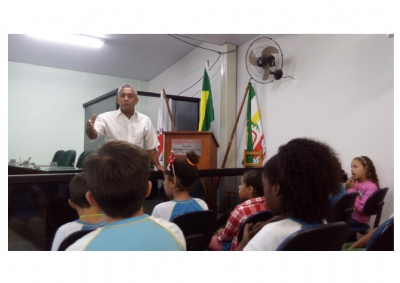 Visitas da E.M. Francisco e do Cras